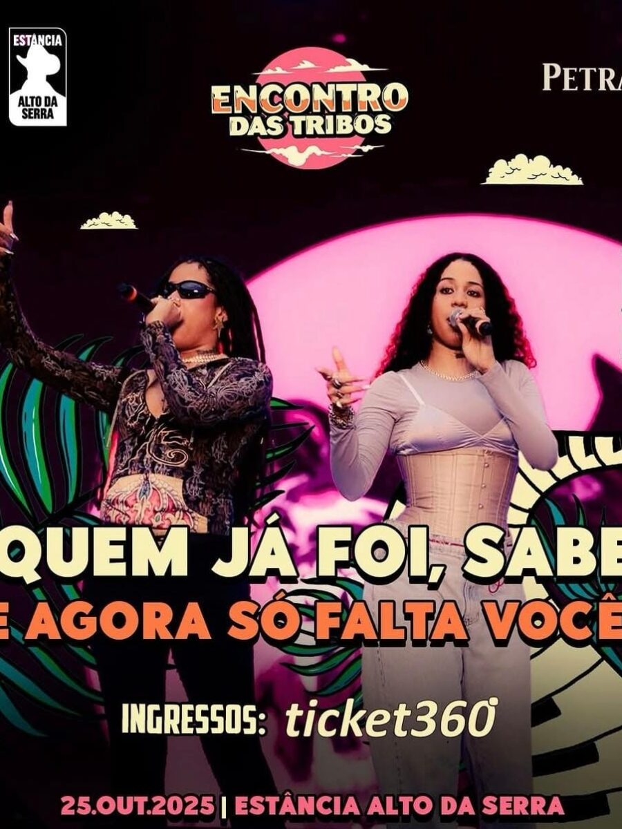 ENCONTRO DAS TRIBOS PARTICIPAÇÃO TASHA E TRACIE